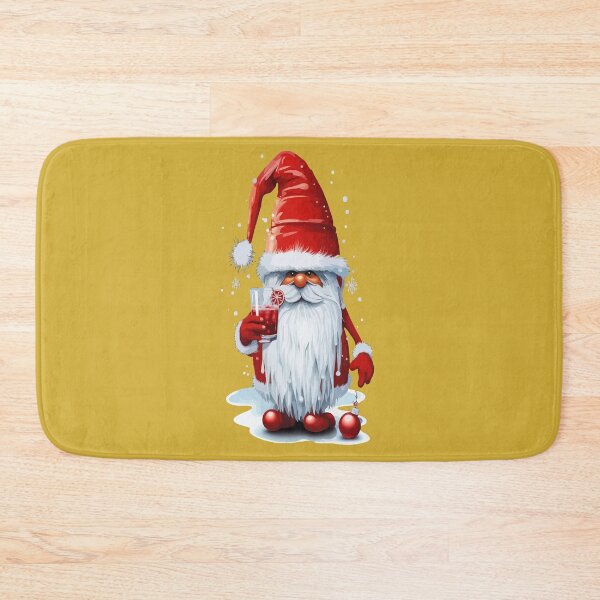 Item preview, Nordic Gnome Holding A Glass Of‎ Pomegranate Juice designed and sold by taiche.