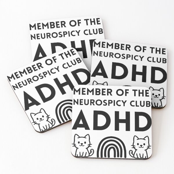 Item preview, Member of the Neurospicy Club - ADHD designed and sold by The Courtesan Boutique.