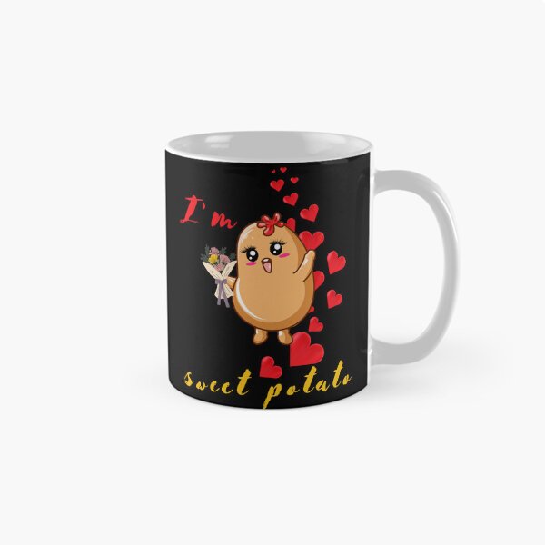 Artikelvorschau, Süßkartoffel und eine Art unhöfliche Kartoffel, Thanksgiving-Geschenk. entworfen und verkauft von DekoTeka.