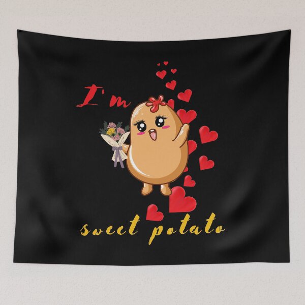 Item preview, Sweet Potato and Kind of Rude Potato, Thanksgiving gift. designed and sold by DekoTeka.