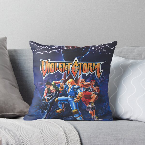 Item preview, Violent Storm Arcade Game Retro Poster designed and sold by Retr0Tshirts.