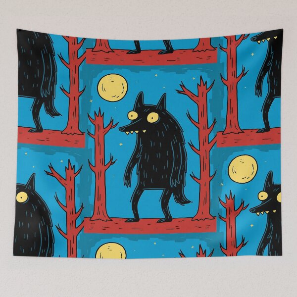 Item preview, Halloween Werewolf designed and sold by bapupa.