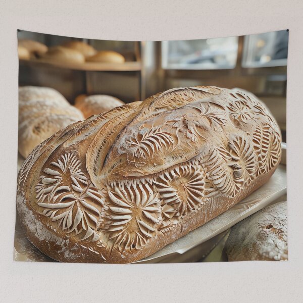 Aperçu de l'œuvre Fleur de levain artisanal créée et vendue par ONYX Pixee.