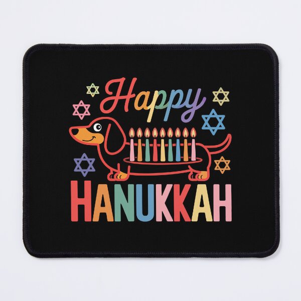 Item preview, Happy Hanukkah Dachshund designed and sold by jkrphoto.