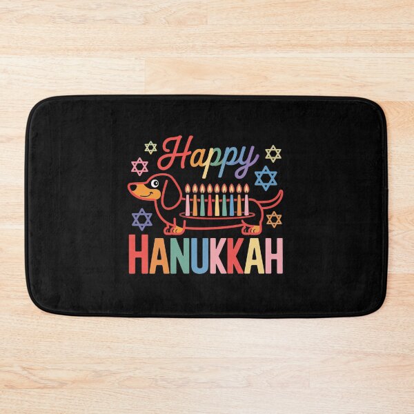 Item preview, Happy Hanukkah Dachshund designed and sold by jkrphoto.