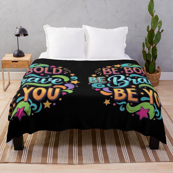 Item preview, Be Bold, Be Brave, Be You Inspirational Hand-Lettered Quote designed and sold by AnadAA.