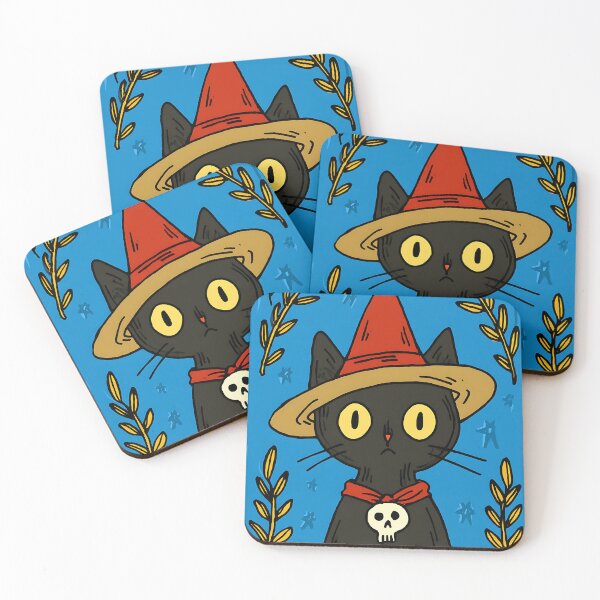 Item preview, Magical Witchy Cat designed and sold by bapupa.