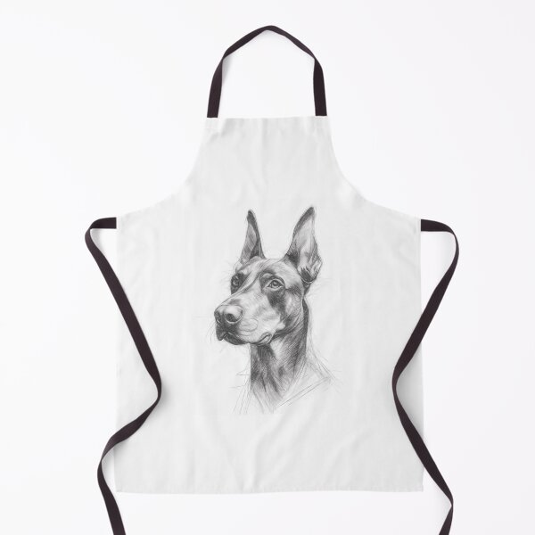 Item preview, Dobermann Pencil Art designed and sold by Leon Woods Pencil Art.