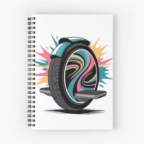 Item preview, Color Burst Electric Unicycle – Vibrant Modern EUC Design for Riders designed and sold by VividOrganica.
