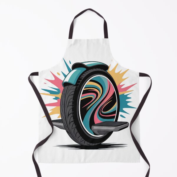 Item preview, Color Burst Electric Unicycle – Vibrant Modern EUC Design for Riders designed and sold by VividOrganica.