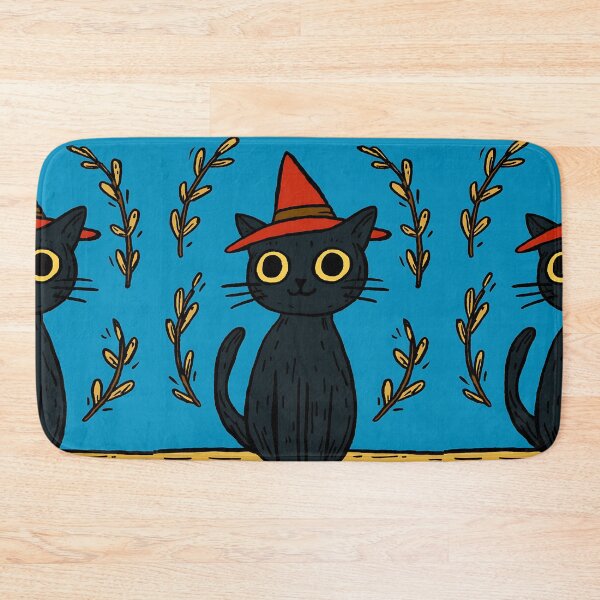 Item preview, Dark Witchy Cat designed and sold by bapupa.