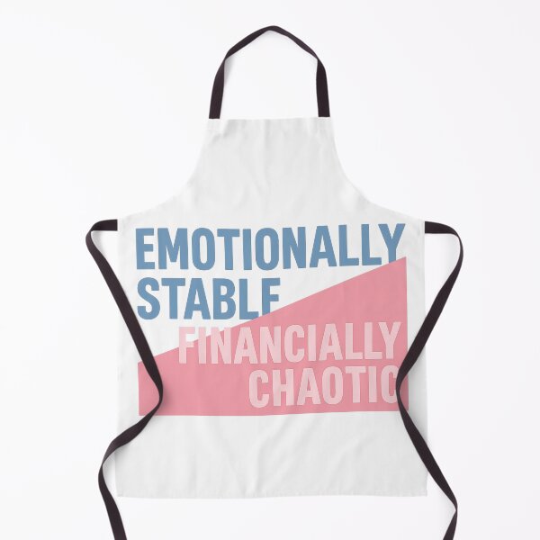Item preview, Emotionally Stable Financially Chaotic – Relatable Money Meme Shirt designed and sold by Design Express.