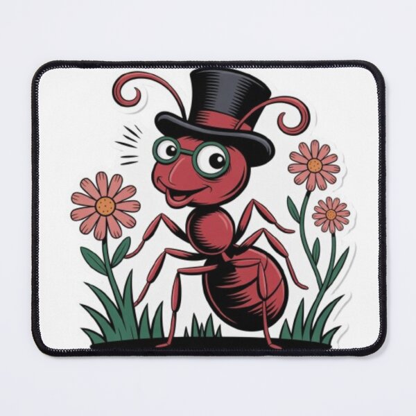 Item preview, Funny Ant – Cute Cartoon Insect with a Silly Smile designed and sold by dilupshop.