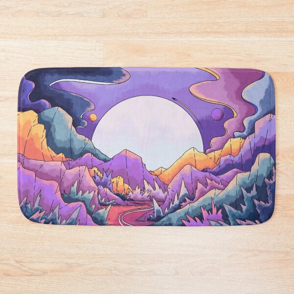 Item preview, Road through the purple land designed and sold by Swadeillustrations.