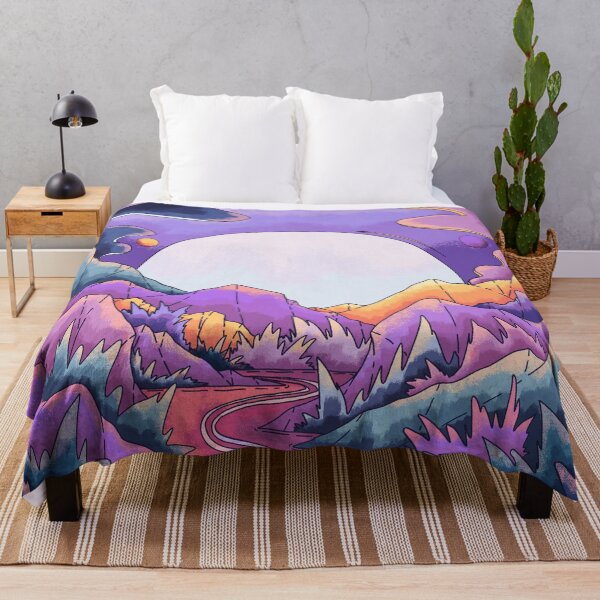 Item preview, Road through the purple land designed and sold by Swadeillustrations.