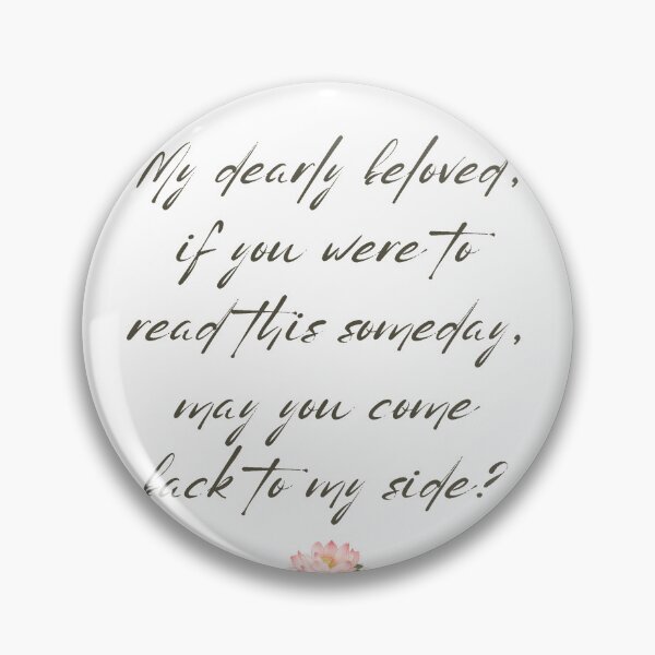 Item preview, My Dearly Beloved – Quote from Bon Appétit, Your Majesty designed and sold by YourChingu.