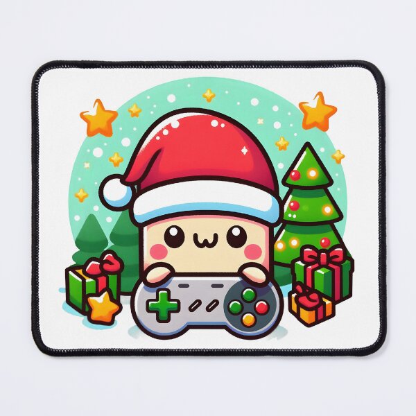 Item preview, Kawaii Gamer Christmas Cheer Retro Holiday Design. designed and sold by The-T-In-Retro.
