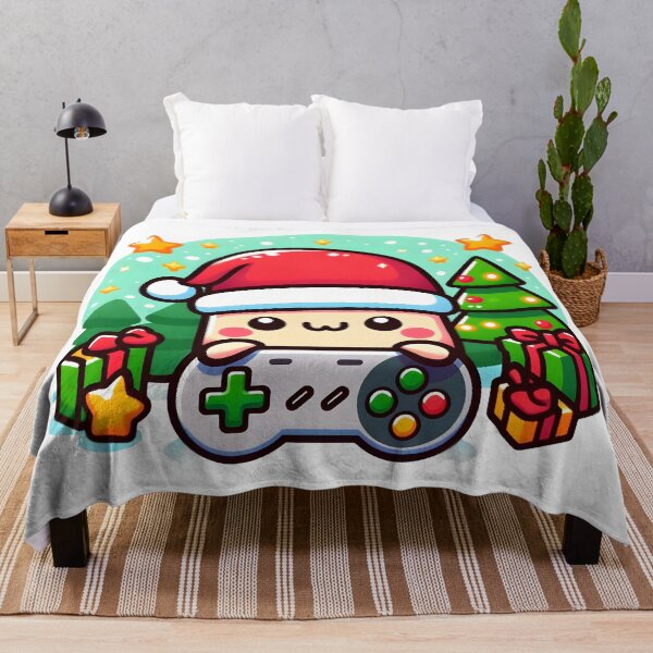 Item preview, Kawaii Gamer Christmas Cheer Retro Holiday Design. designed and sold by The-T-In-Retro.