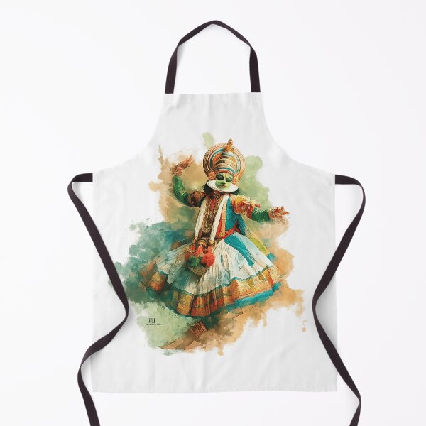 Item preview, Watercolor Kathakali Dancer designed and sold by NAIRVANA.