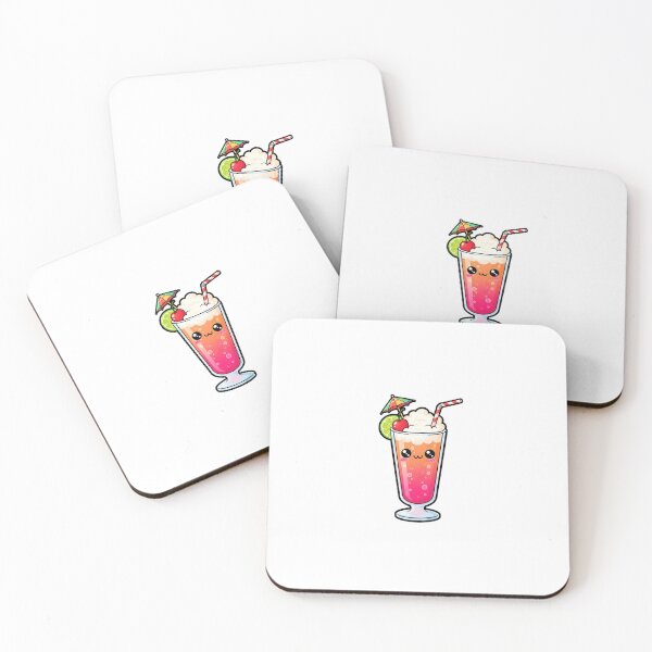 Item preview, Festive Chibi Cocktail Fun designed and sold by Tasting the World .