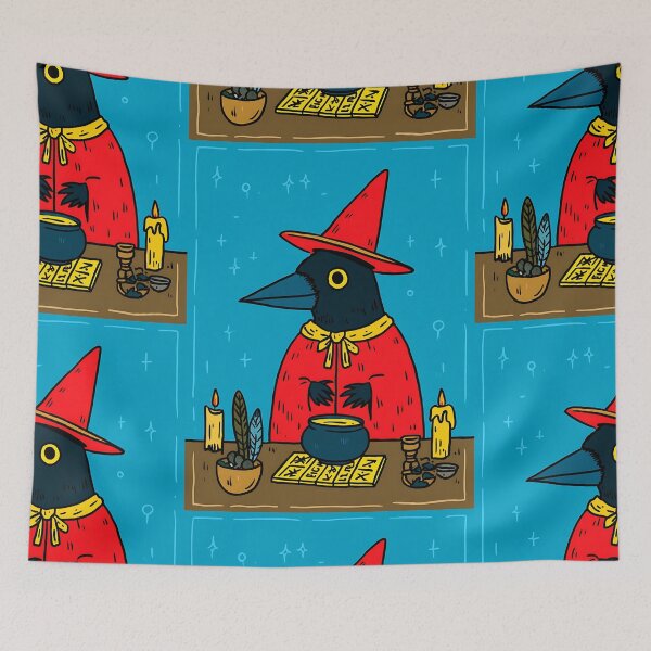 Item preview, Witchcore Aesthetic: Crow's Divination designed and sold by bapupa.