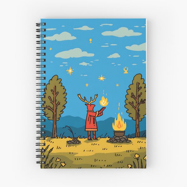 Item preview, Witchcore Aesthetic: Deer's Forest Ritual designed and sold by bapupa.