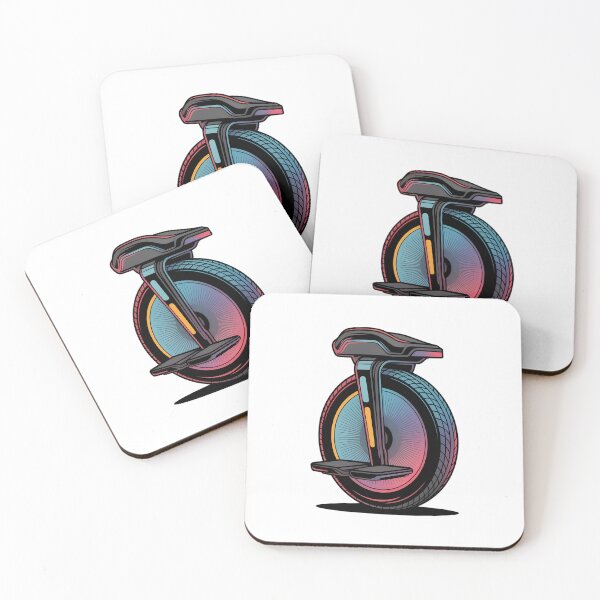 Item preview, Vibrant Electric Unicycle Sticker – Modern Abstract EUC Design for Riders designed and sold by VividOrganica.