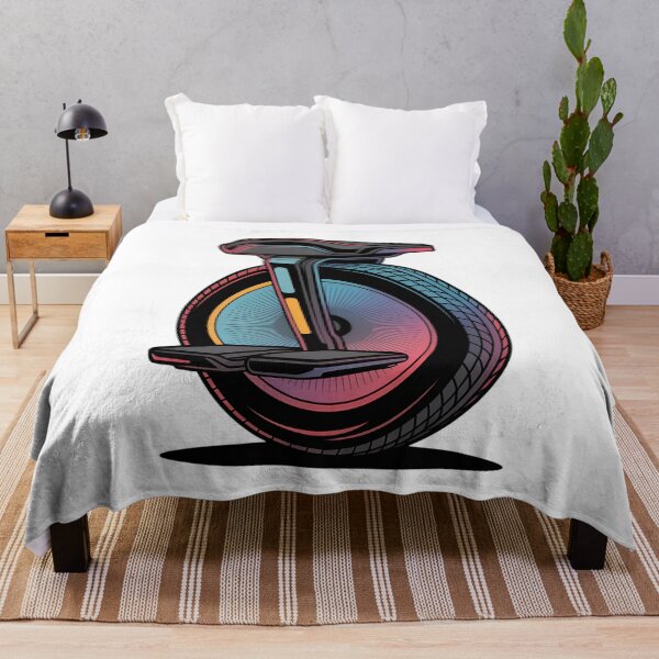 Item preview, Vibrant Electric Unicycle Sticker – Modern Abstract EUC Design for Riders designed and sold by VividOrganica.