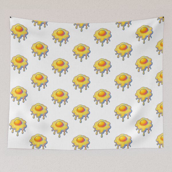 Item preview, Psychedelic Melting Egg – Colorful Trippy Art designed and sold by Liv Solara.