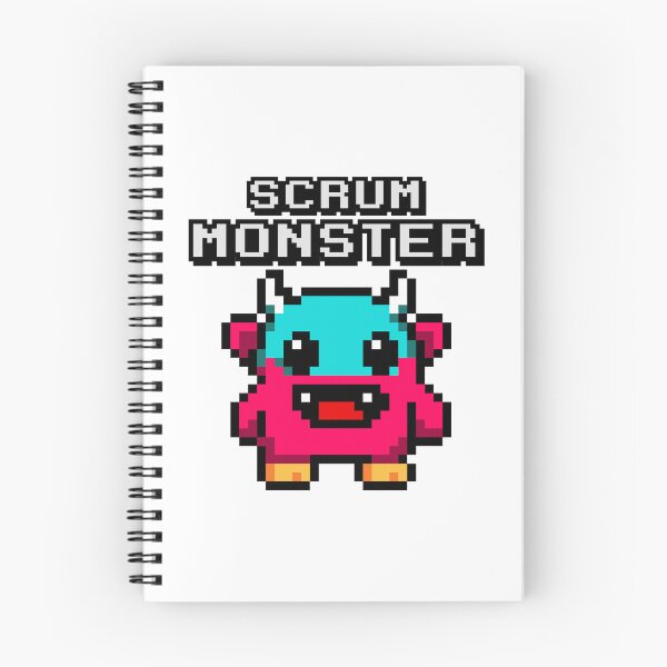Item preview, Scrum Monster – Funny Pixel Design designed and sold by DAFIN.