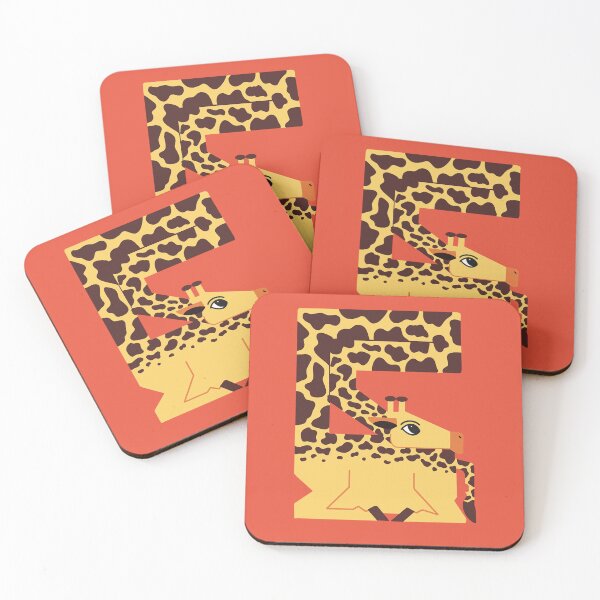 Item preview, Chilling Geometric Giraffe designed and sold by Vee's Art Deck.