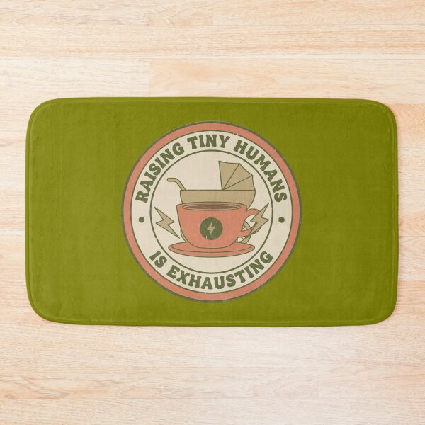 Item preview, Raising Tiny Humans Is Exhausting – Funny Parenting Coffee designed and sold by AnimeFlash_0.