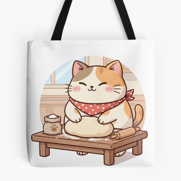 Item preview, Cat Baking | Making Biscuits | Cute Baker Kitten Design designed and sold by Outline Studio.