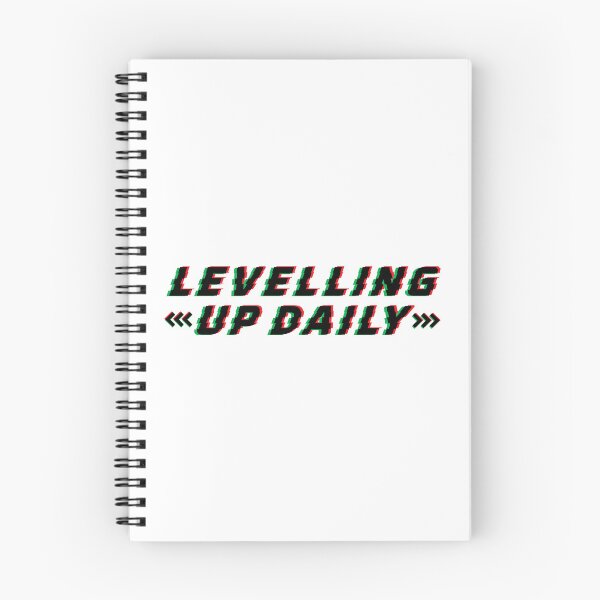 Item preview, Glitch Quote - Levelling Up Daily designed and sold by Spreading Smiles.