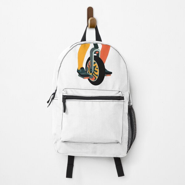 Item preview, Futuristic Electric Unicycle Rider– Minimal Tech-Inspired EUC Art designed and sold by VividOrganica.