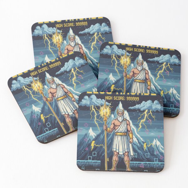 Item preview, Arcade retro Zeus designed and sold by CyberdogStudios.