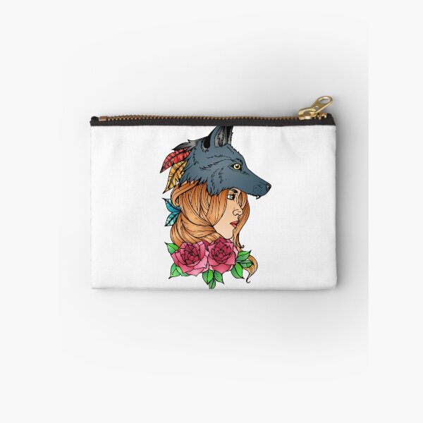 Item preview, beautiful woman and wolf designed and sold by SSA-Design.