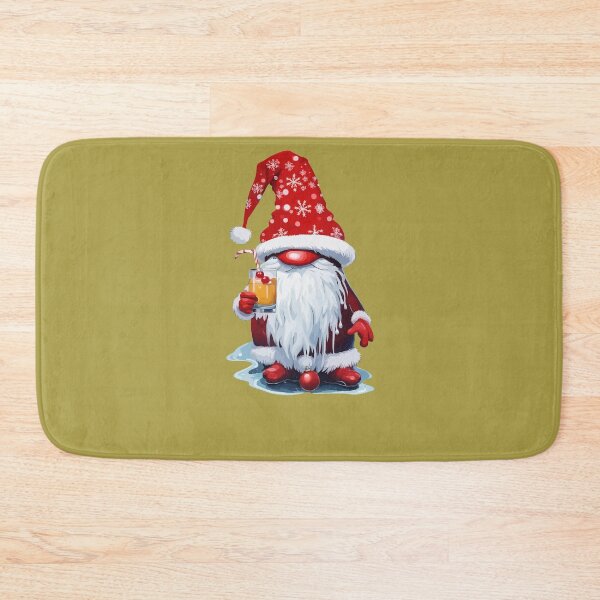Item preview, Nordic Gnome Holding A Candy Cane Highball Cocktail designed and sold by taiche.