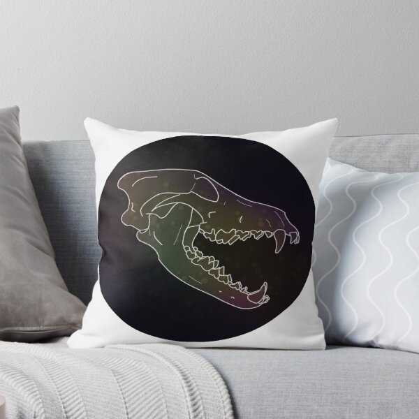 Item preview, Colorful wolf skull design designed and sold by DutchVulture.