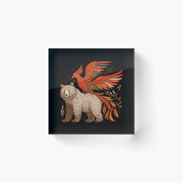Item preview, Bear And Phoenix designed and sold by Pastiesstore61.