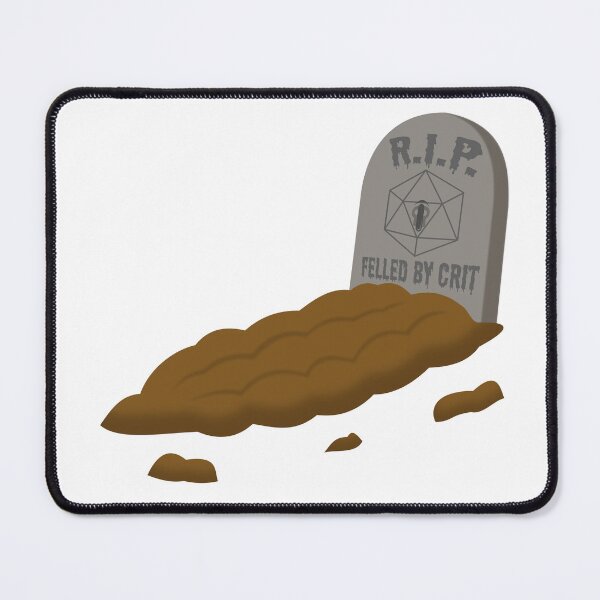 Item preview, Felled by The Critical One ( Dungeons and Dragons Inspired ) designed and sold by Red Jacket Technologies.