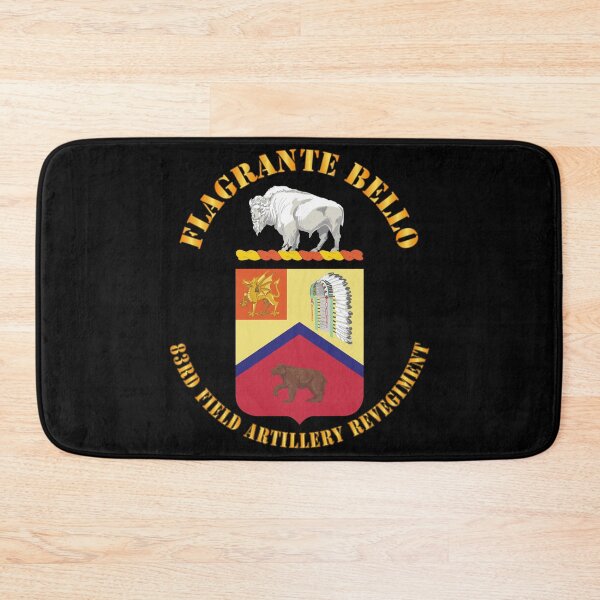 Item preview, Army - COA -  Flagrante Bello - 83rd Field Artillery Regiment designed and sold by Military Insignia Products.