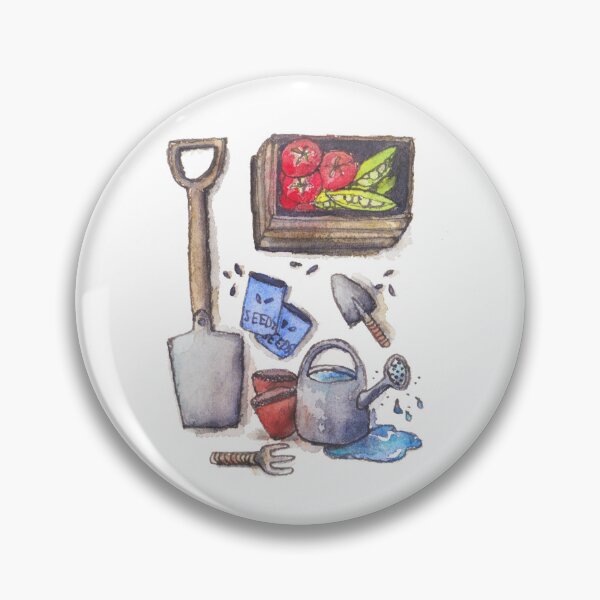 Item preview, Whimsical Garden Essentials Watercolour Art designed and sold by Tay & Bear.