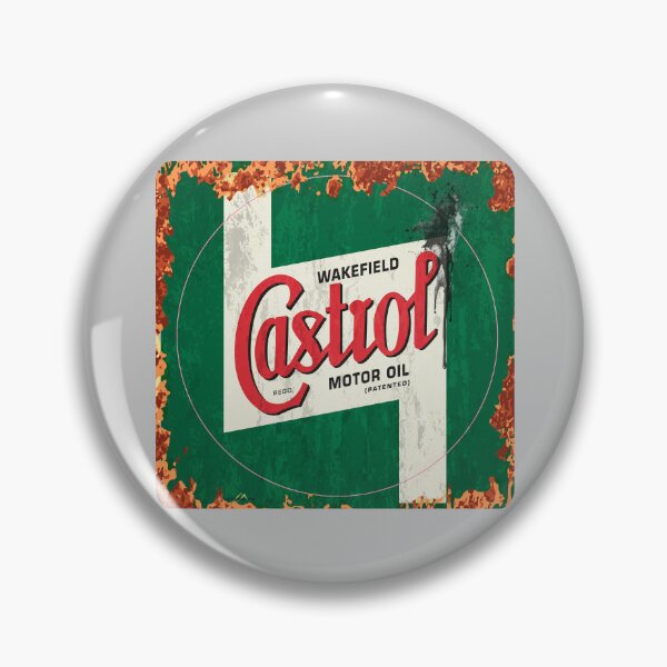 Item preview, Castrol Oil Vintage Logo Sticker TShirt 01 designed and sold by OuterShellUK.