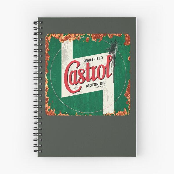 Item preview, Castrol Oil Vintage Logo Sticker TShirt 01 designed and sold by OuterShellUK.