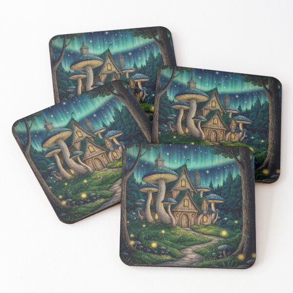 Item preview, Mystical Mushroom Cottage designed and sold by widdy170.