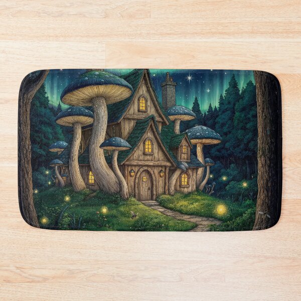 Item preview, Mystical Mushroom Cottage designed and sold by widdy170.