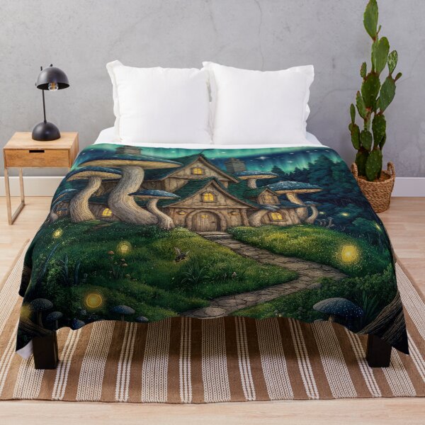 Item preview, Mystical Mushroom Cottage designed and sold by widdy170.