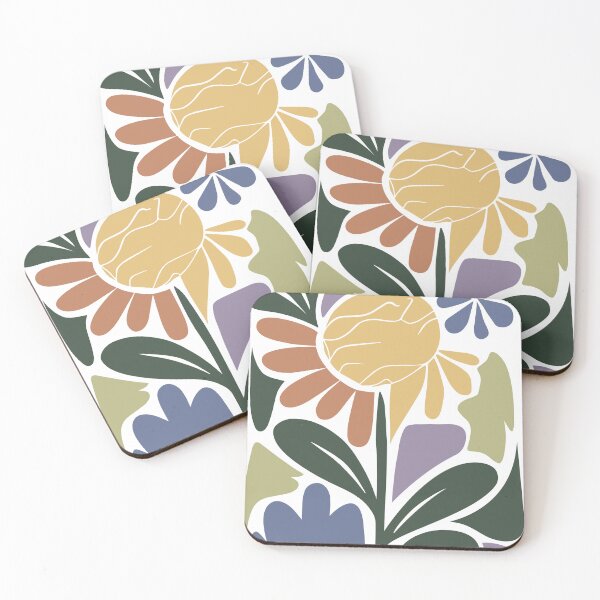 Item preview, Pale floral pattern designed and sold by QuanntixArt.