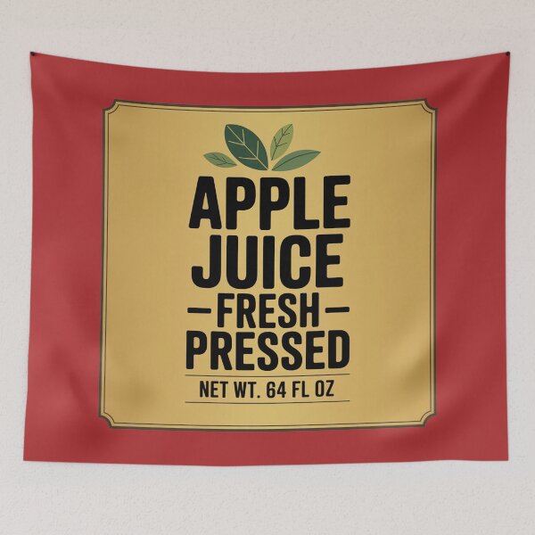 Item preview, Apple Juice label halloween costume designed and sold by NoetherSym.
